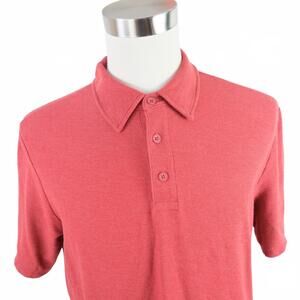 Cabelas Mens Brick Red Polo Shirt Large